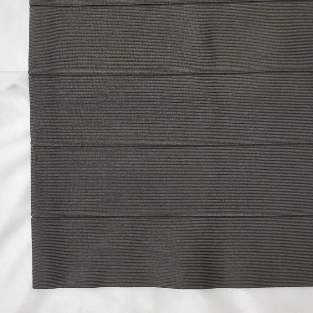 BCBGMAXAZRIA Leger Knit Bandage Pencil Skirt, Color Dark Fatigue Size XXS